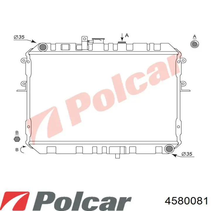 Chłodnica silnika Mazda F85015200A cena, od 95,51 USD