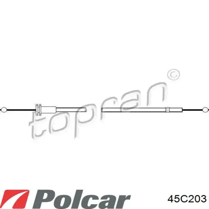 Maska silnika 45C203 Polcar