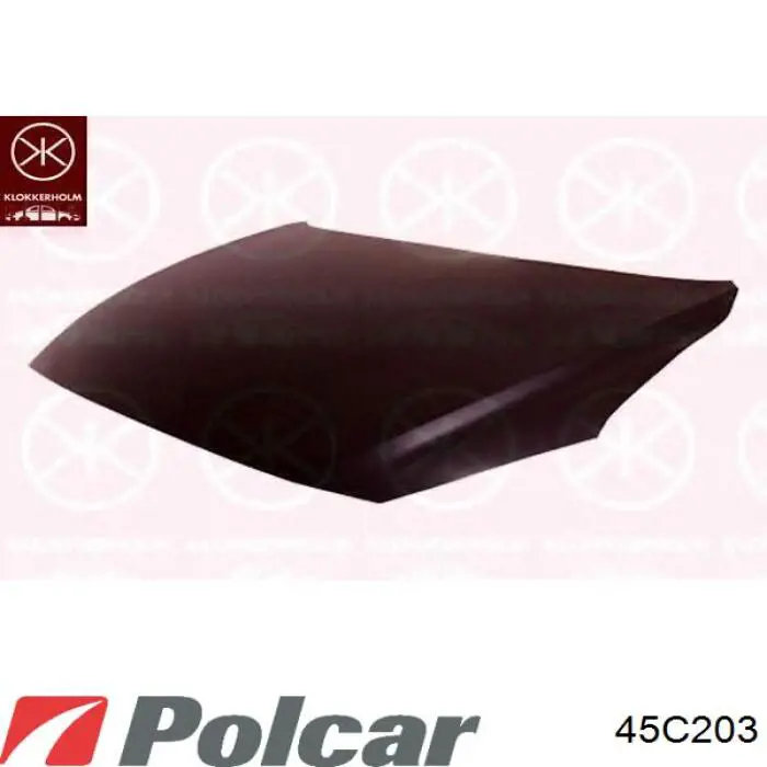Do koszyka 45C203 Polcar Maska silnika