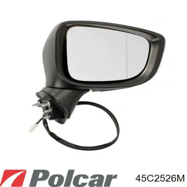 Lusterko wsteczne prawe Mazda BHS369121D cena, od 136,71 USD