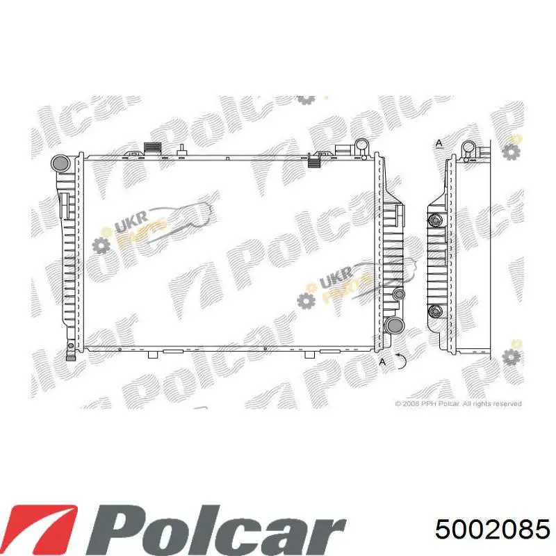Chłodnica silnika Mercedes 2025005503 cena, od 142,36 USD