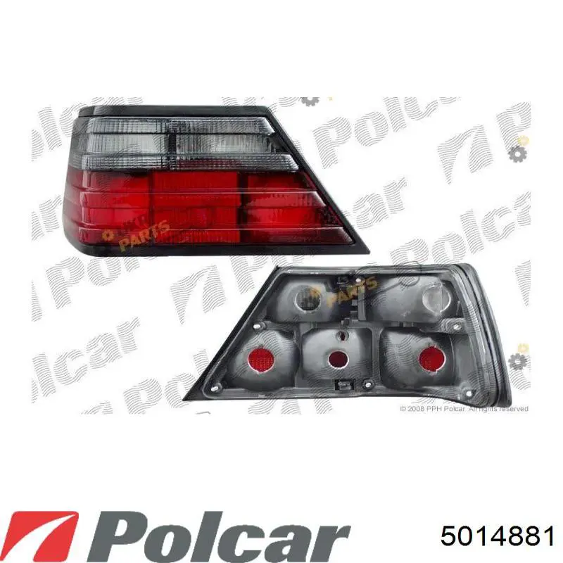 Do koszyka Lampa zespolona tylna prawa Mercedes E  W124