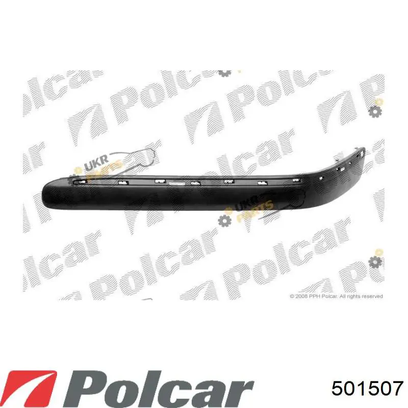 Zderzak przedni Polcar 501507 cena, od 138,81 USD
