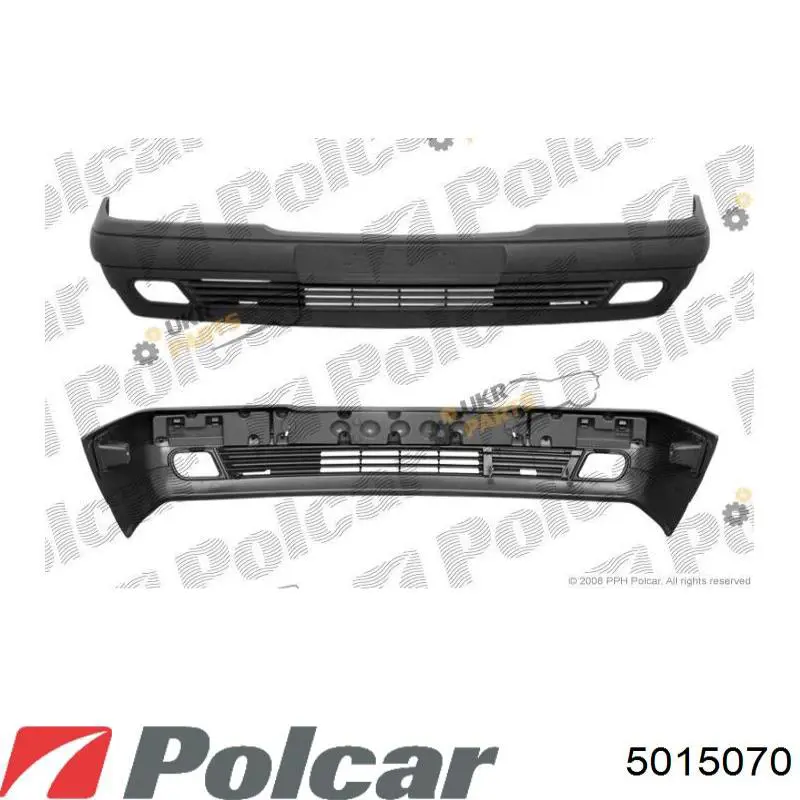 Zderzak przedni Polcar 5015070 cena, od 135,66 USD