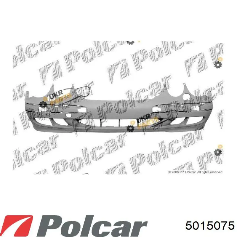 5015075 Polcar Zderzak przedni