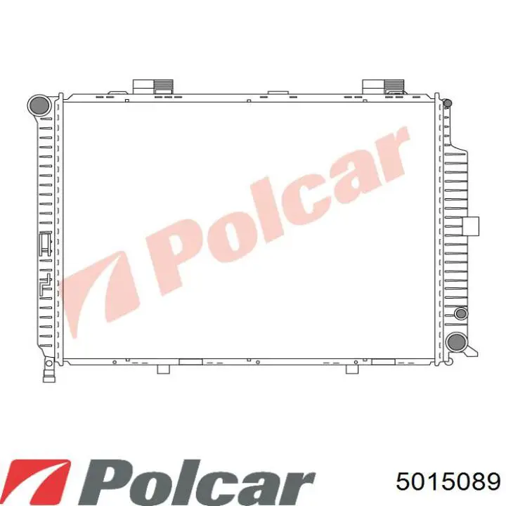 Chłodnica silnika 5015089 Polcar