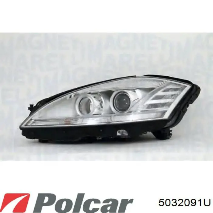 Reflektor lewy Mercedes S sedana (W221) (2005 - 2013) cena, od 1413,51 USD