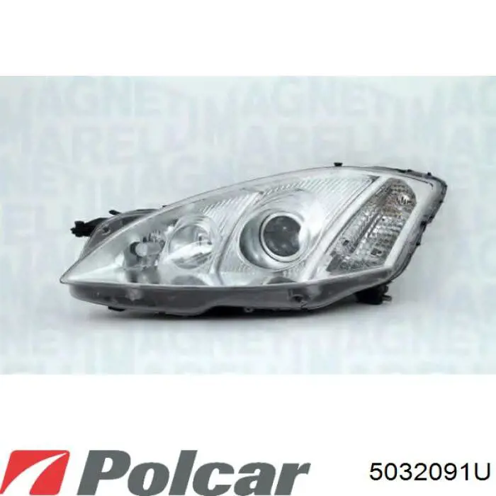 Do koszyka Reflektor lewy Mercedes S  W221
