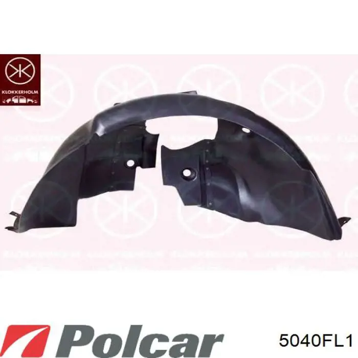 5040FL1 Polcar Nadkole błotnika przedniego lewe