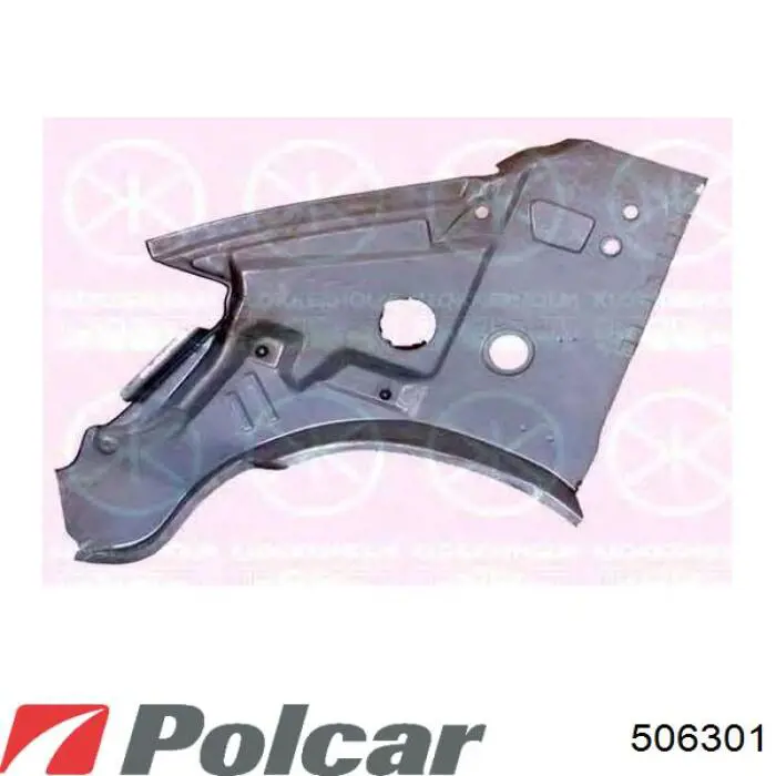 Błotnik przedni lewy Polcar 506301 cena, od 217,85 USD