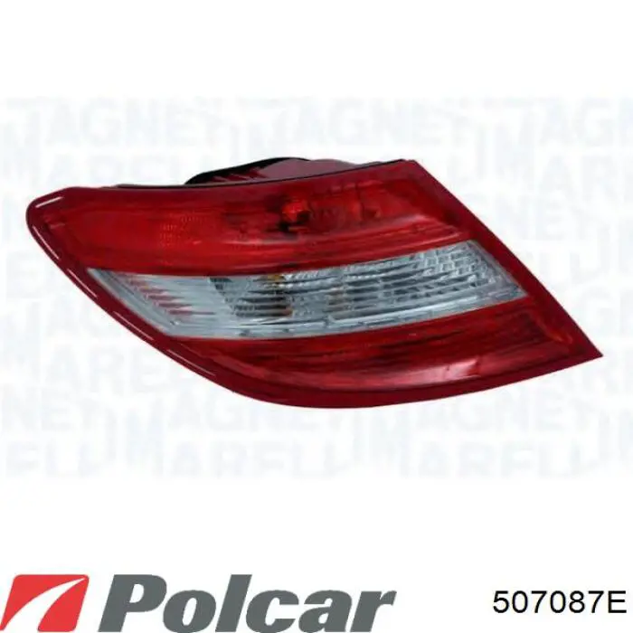 Do koszyka A204906830264 Mercedes Lampa zespolona tylna lewa