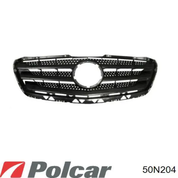 50N204 Polcar Osłona chłodnicy kompletna (panel mocowania reflektorów)