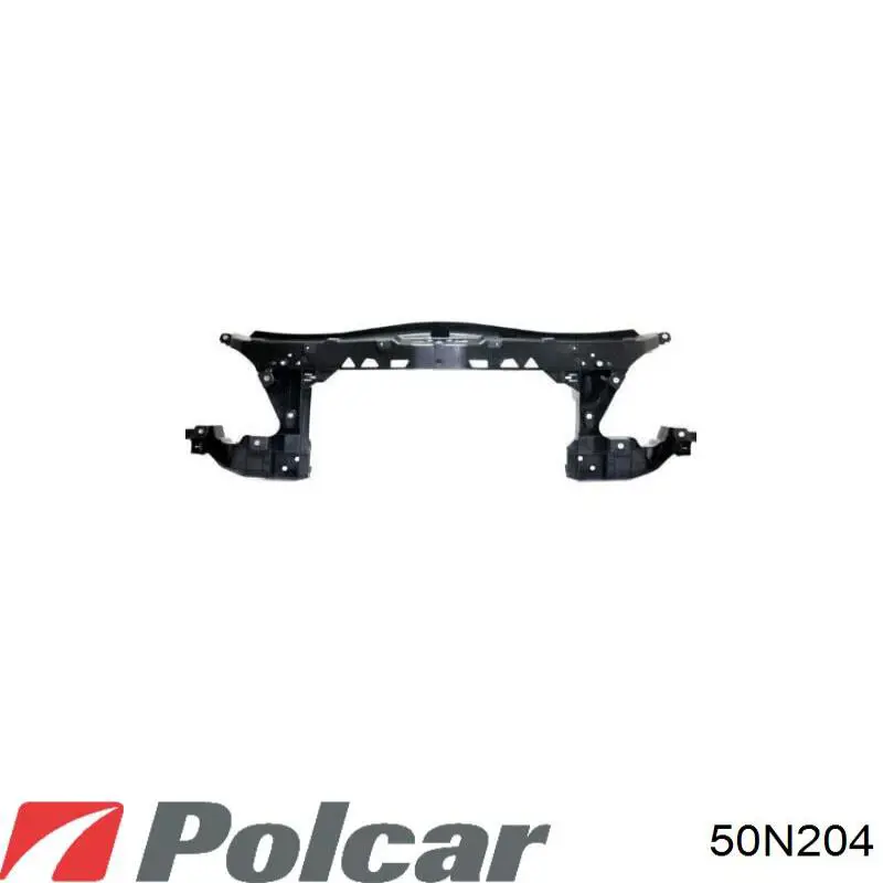 Osłona chłodnicy kompletna (panel mocowania reflektorów) Polcar 50N204