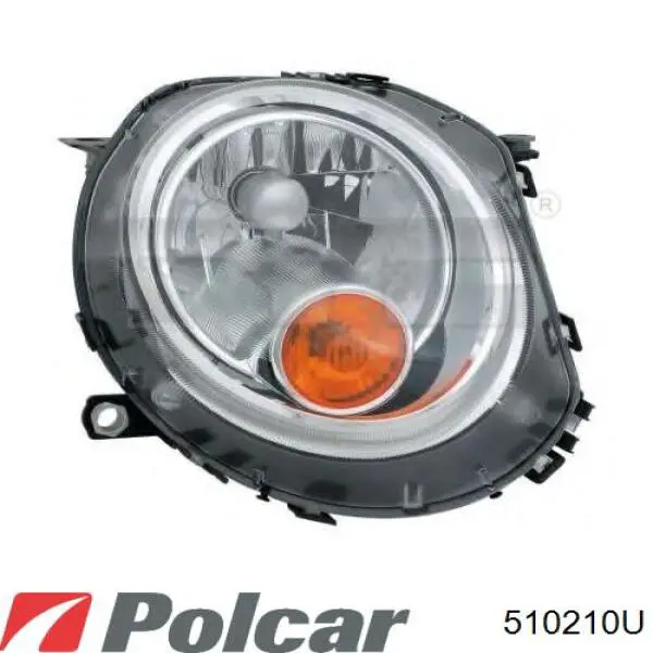 Do koszyka 510210U Polcar Reflektor prawy