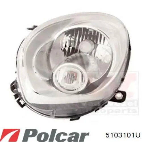 Do koszyka 5103101U Polcar Reflektor prawy