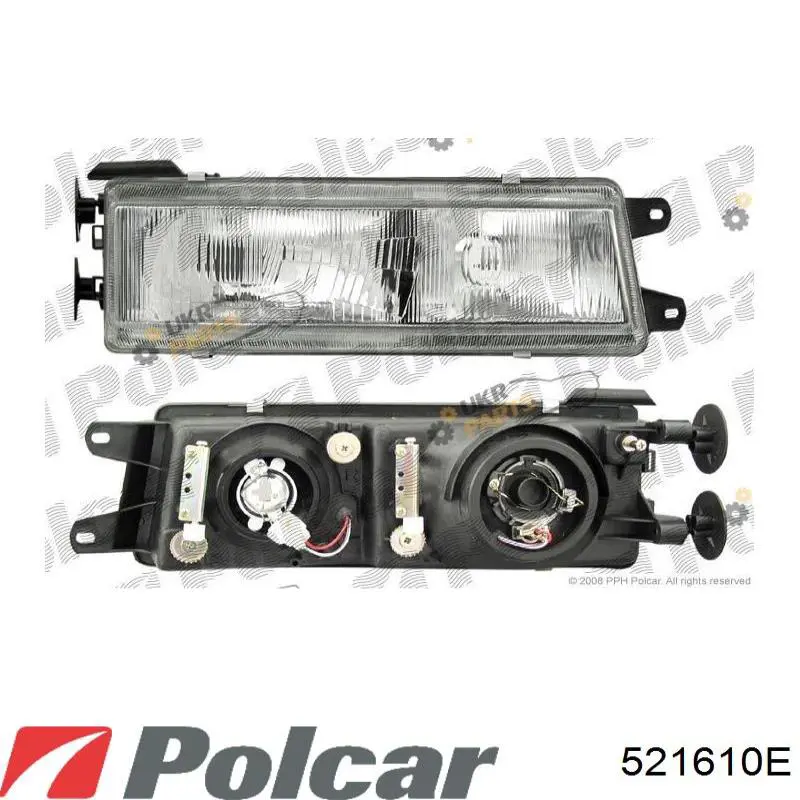Reflektor prawy Mitsubishi Colt III hatchback (C5A) (1986 - 1992) cena, od 40,58 USD
