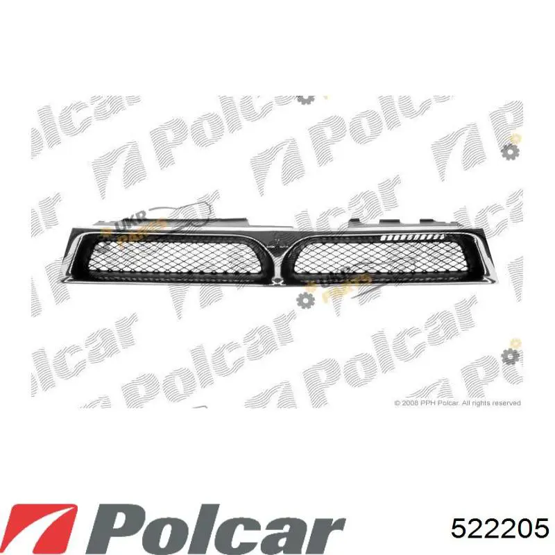 Atrapa chłodnicy do Mitsubishi Galant VIII EA