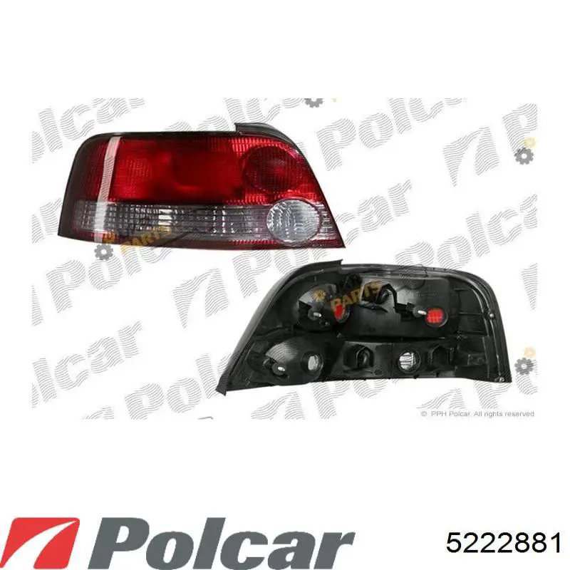 Lampa zespolona tylna prawa do Mitsubishi Galant VIII EA