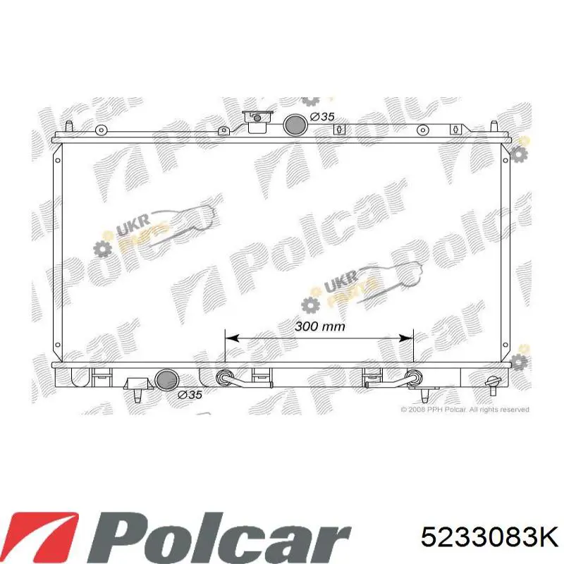 Do koszyka 1350A256 Mitsubishi Chłodnica silnika