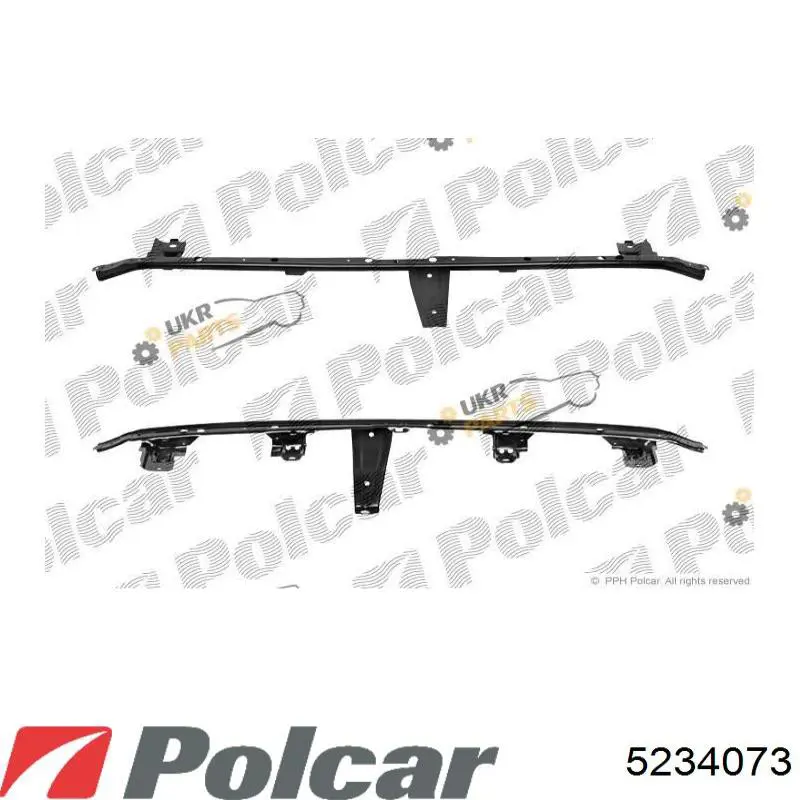 Wzmocnienie zderzaka przedniego Polcar 5234073 cena, od 24,32 USD