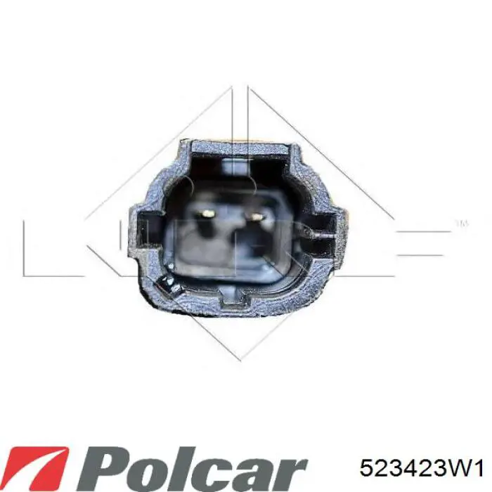 Do koszyka 523423W1 Polcar Wentylator (wirnik) chłodnicy lewy