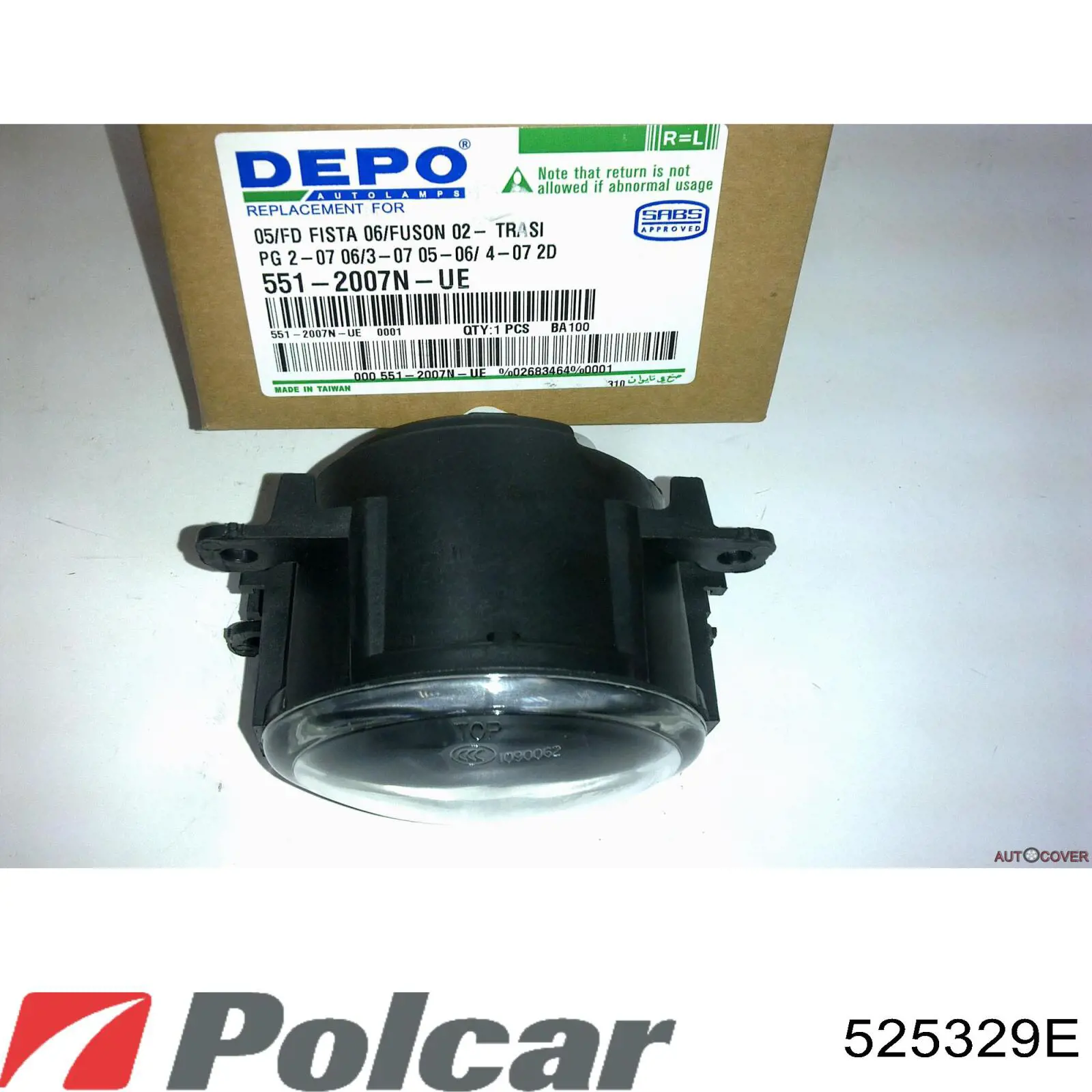 Do koszyka FP5608H50P FPS Lampa przeciwmgielna lewa/prawa