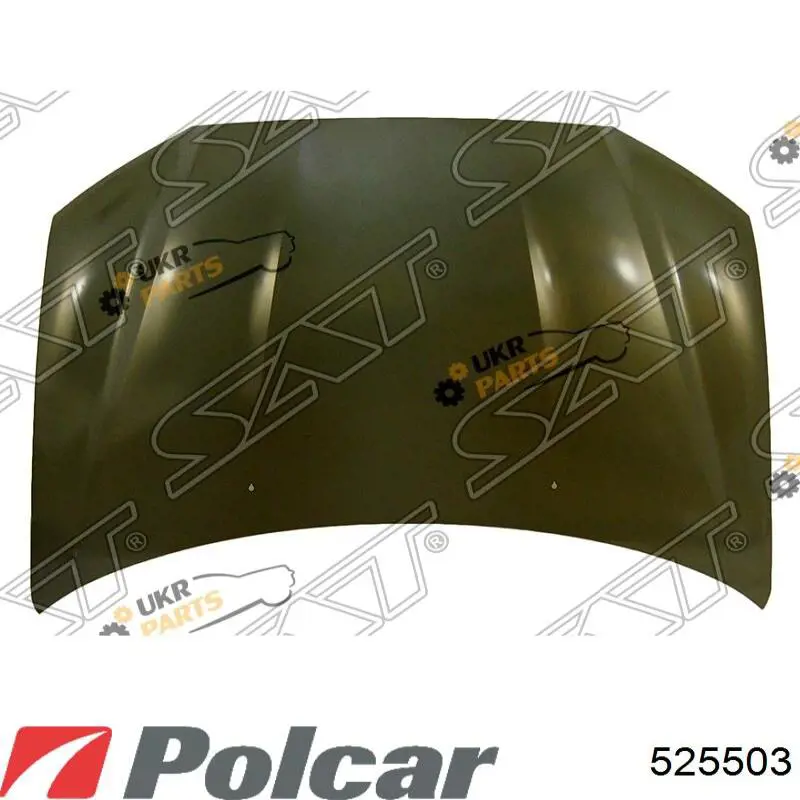 Do koszyka 525503 Polcar Maska silnika