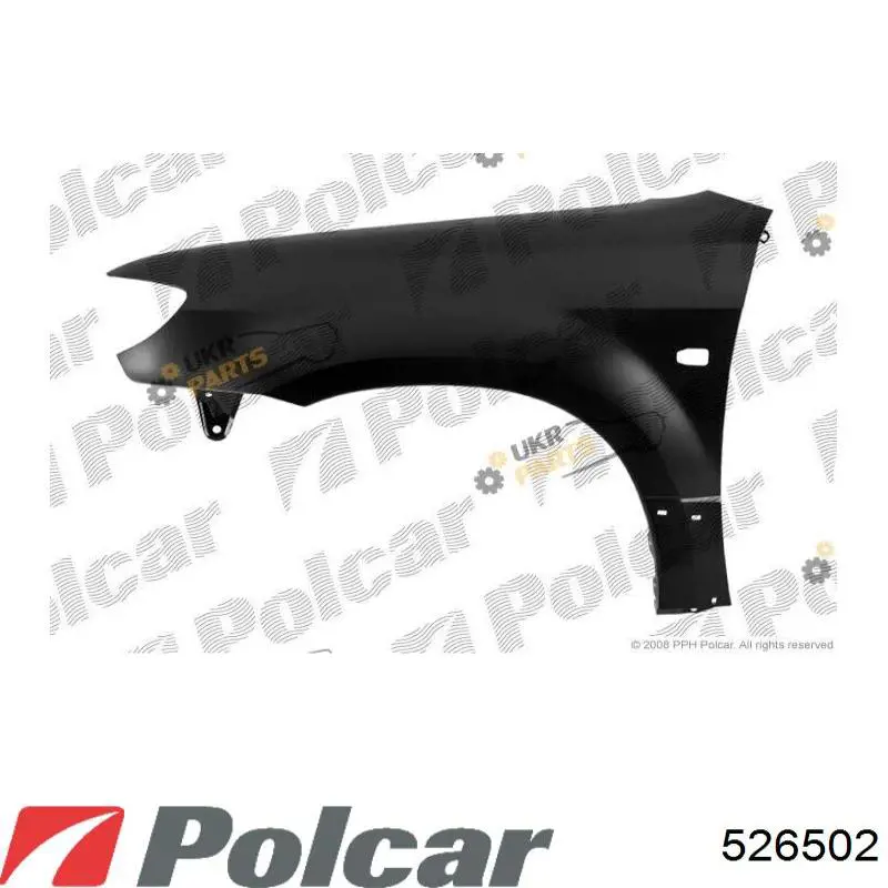 526502 Polcar Błotnik przedni prawy