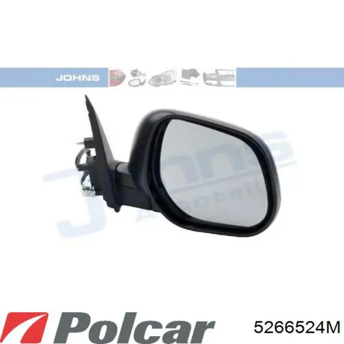 Lusterko wsteczne prawe Polcar 5266514M cena, od 108,10 USD