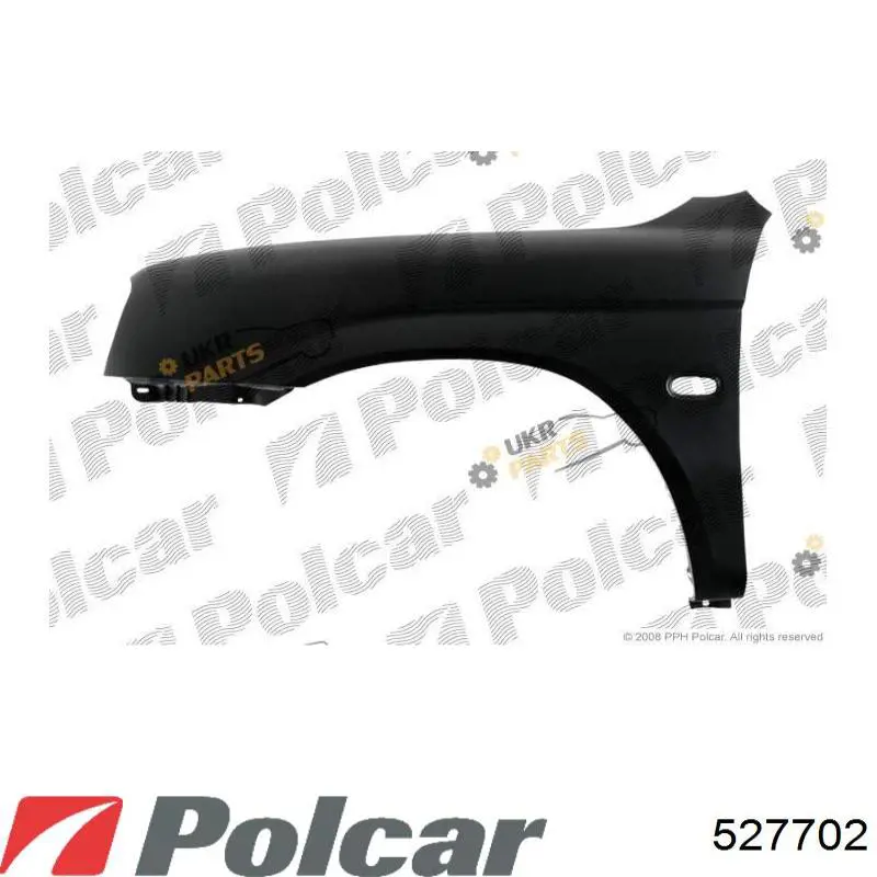 Błotnik przedni prawy Mitsubishi MR178084 cena, od 67,63 USD