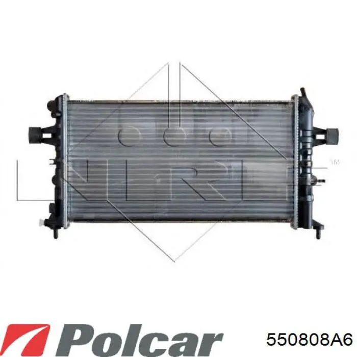 Do koszyka 550808A6 Polcar Chłodnica silnika