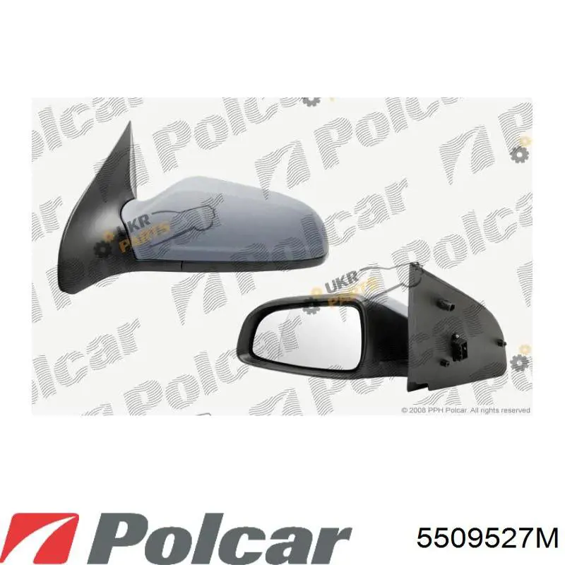 13252956 General Motors Lusterko wsteczne prawe