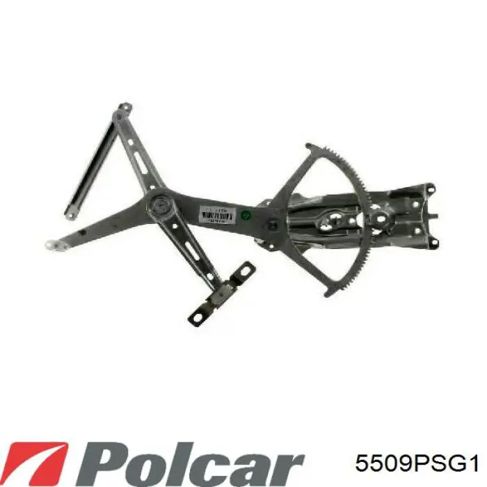 Do koszyka 5509PSG1 Polcar Mechanizm podnoszenia szyby drzwi przednich lewych