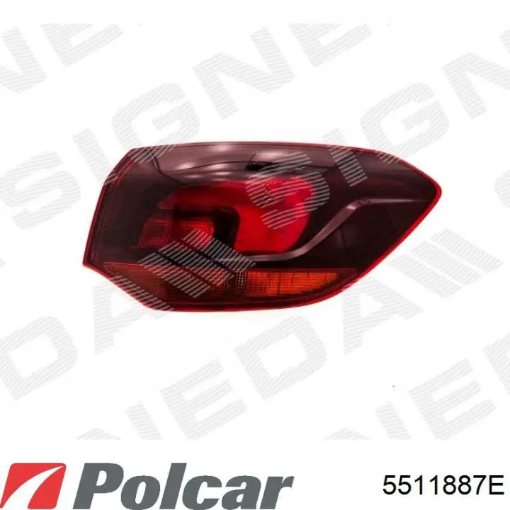 Lampa zespolona tylna prawa Opel Astra J Sports Tourer kombi (P10) (2010 - 2015) cena, od 117,48 USD
