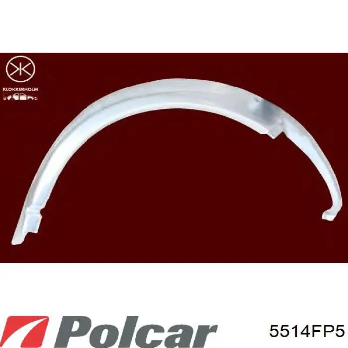 Do koszyka Nadkole błotnika przedniego prawe Opel Vectra A 86, 87
