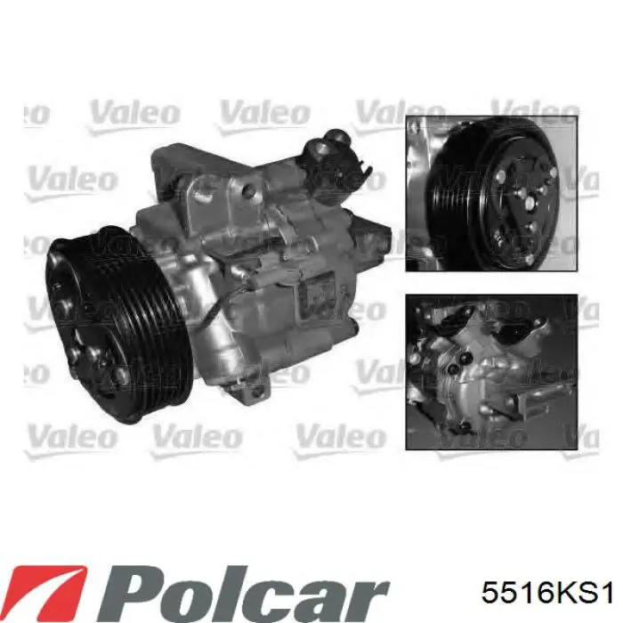 Sprężarka klimatyzacji 1854144 Opel