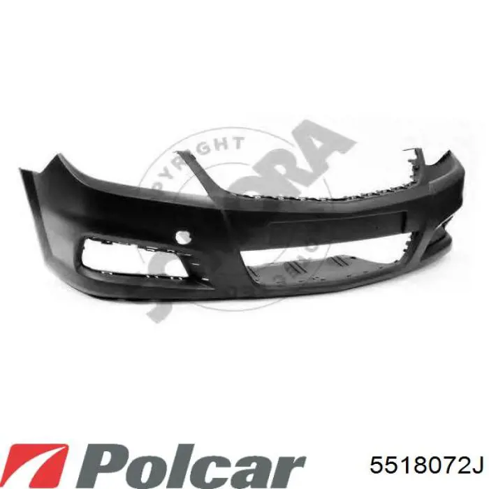 Do koszyka 5518072J Polcar Zderzak przedni