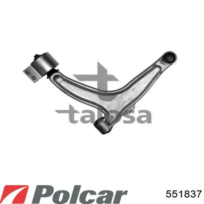 Do koszyka 551837 Polcar Wahacz zawieszenia przedniego dolny lewy