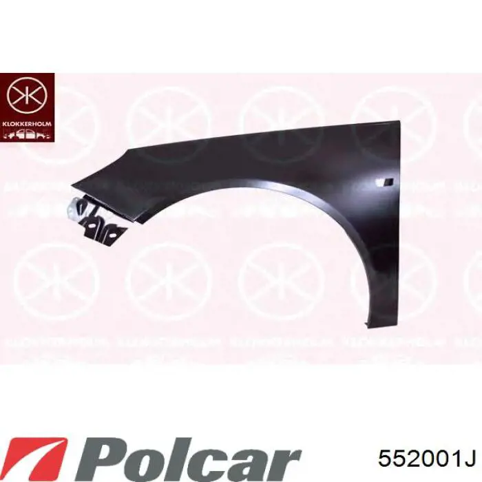 Błotnik przedni lewy Opel 6102365 cena, od 114,07 USD