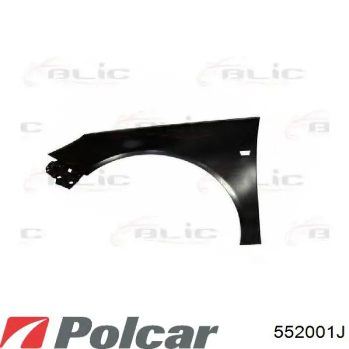 Błotnik przedni lewy General Motors 13277520 cena, od 58,84 USD