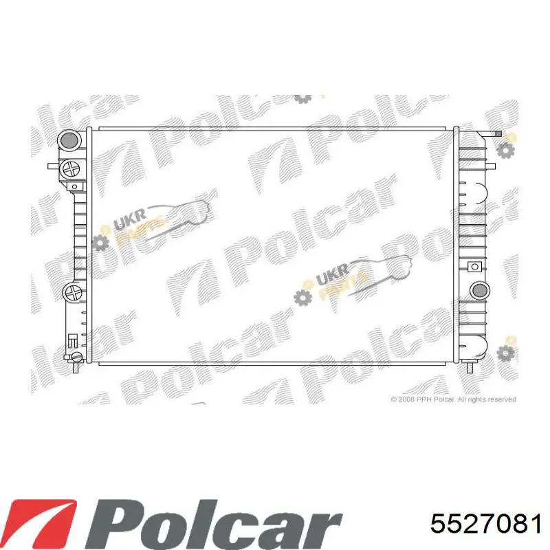 5527081 Polcar Chłodnica silnika