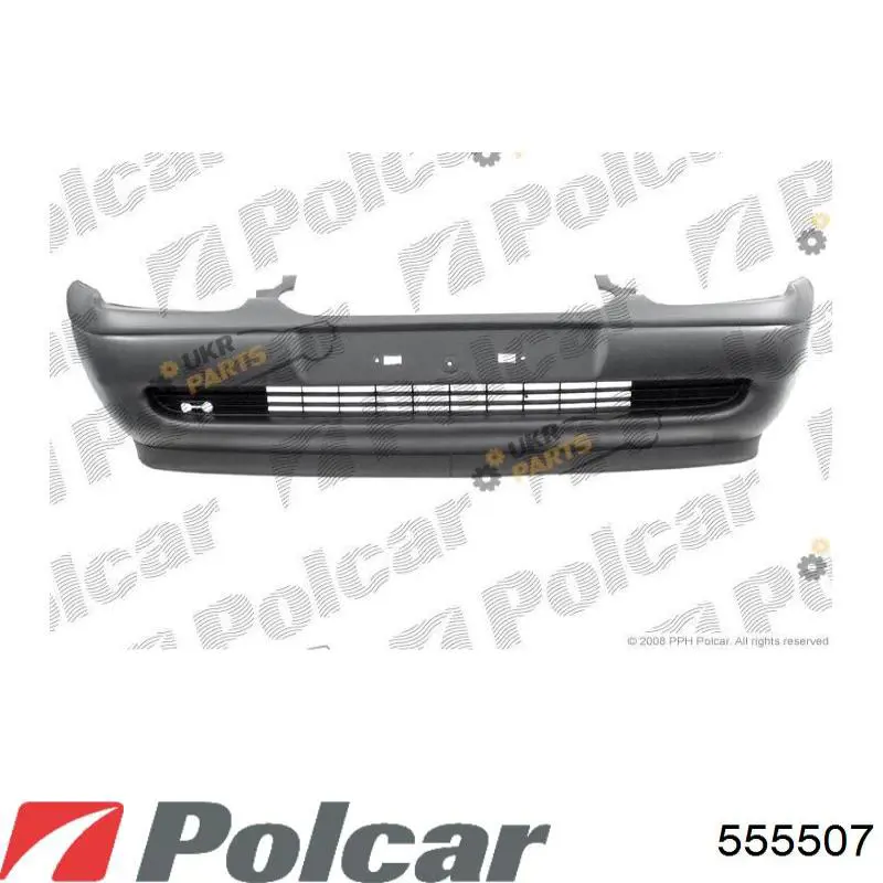 Zderzak przedni 555507 Polcar