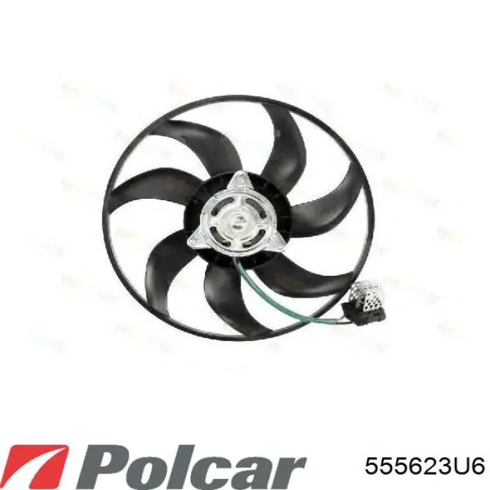 Wentylator elektryczny układu chłodzenia kompletny (silnik+wirnik) Polcar 555623U6 cena, od 69,93 USD
