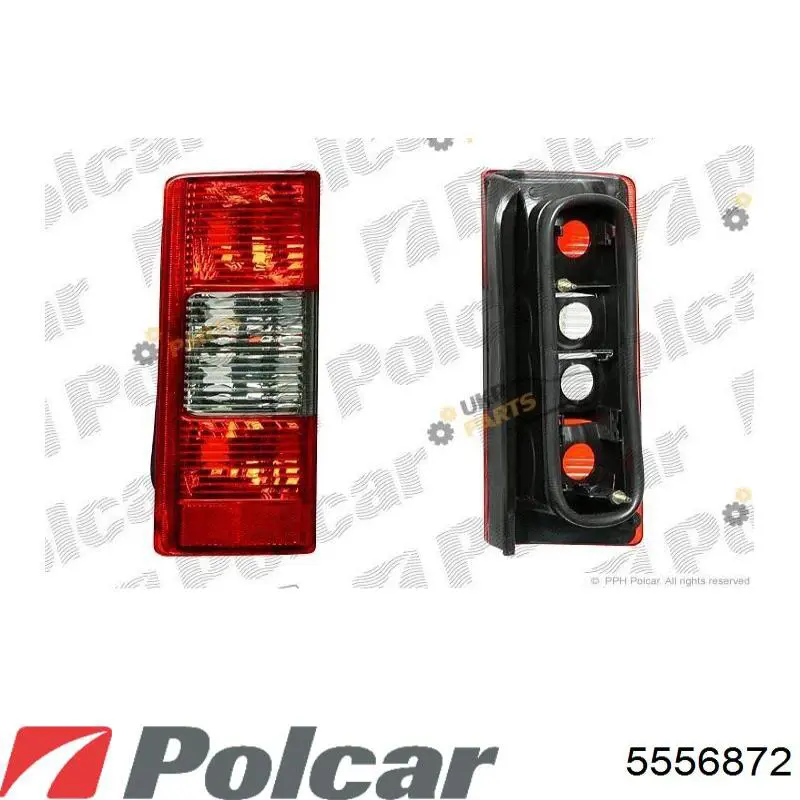 Lampa zespolona tylna lewa 9199760 General Motors