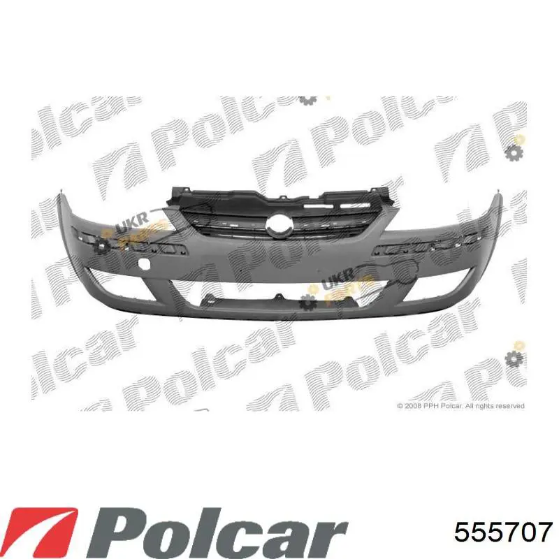 Zderzak przedni Polcar 555707 cena, od 104,05 USD