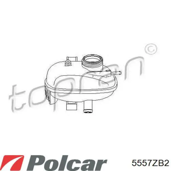 09129170 General Motors Zbiorniczek wyrównawczy układu chłodzenia