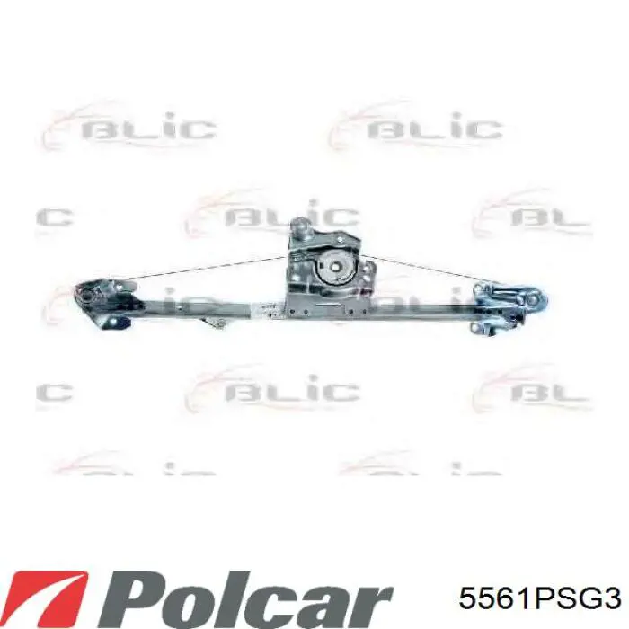 Do koszyka 13132231 Opel Mechanizm podnoszenia szyby drzwi tylnych lewych