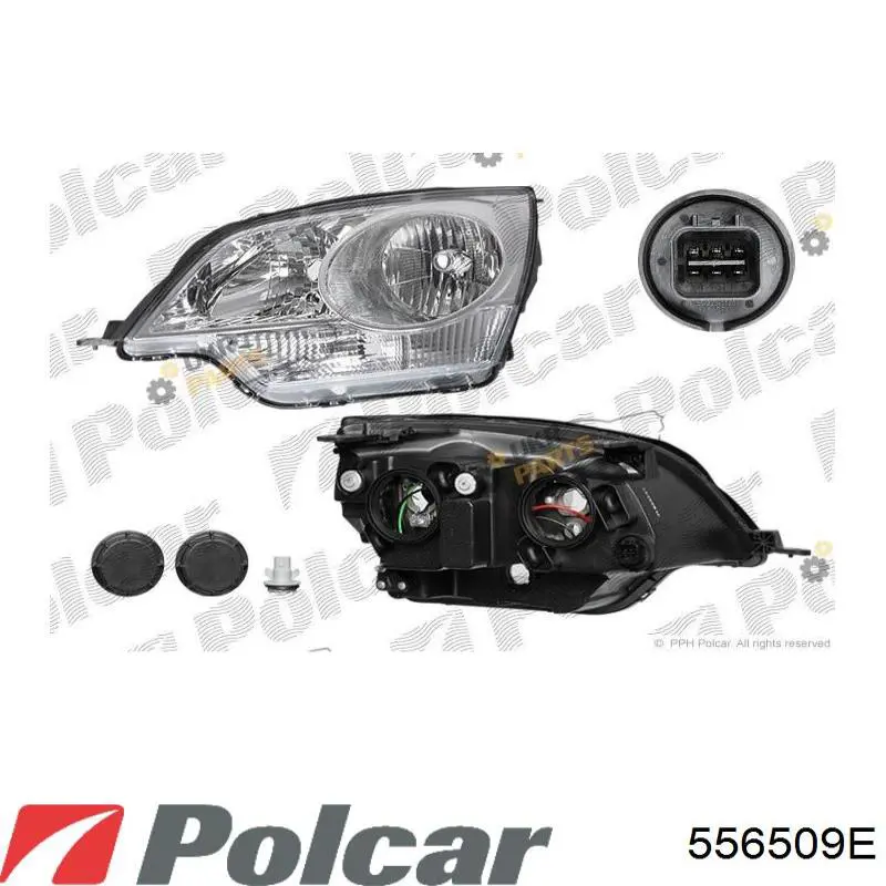 4421154LMLDEM Depo/Loro Reflektor lewy