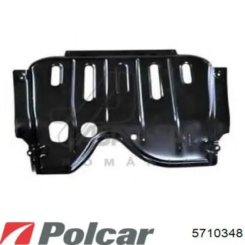Do koszyka 5710348 Polcar Osłona silnika, miski (przedziału silnika)