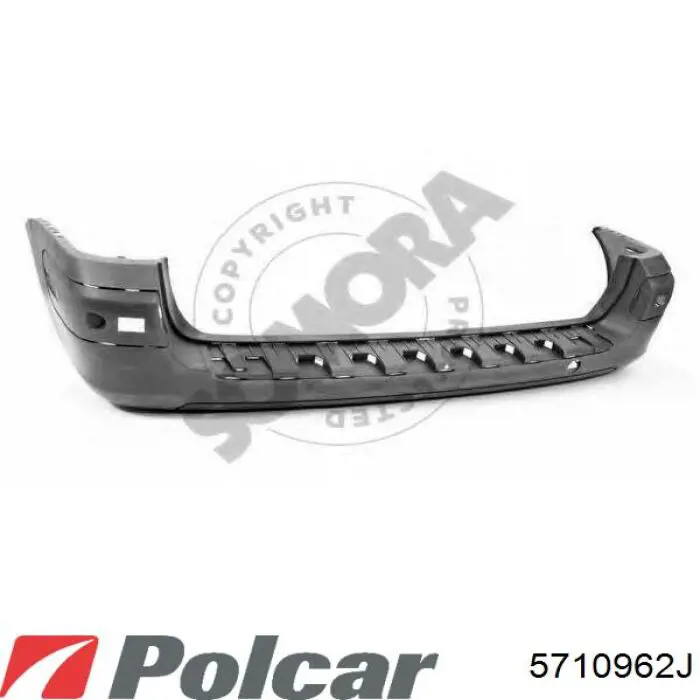 Zderzak tylny do Peugeot 307 SW 3H